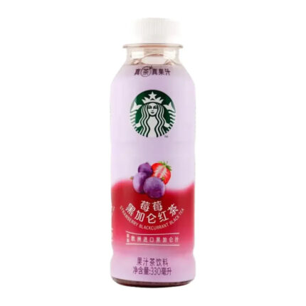 Water, black tea extract solution (water, Yunnan black tea, Ceylon black tea), sugar, concentrated white grape juice, concentrated blackcurrant juice, concentrated strawberry juice, antioxidant (E300), natural flavor.