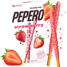 Lotte Pepero Strawberry 10x32g KOR