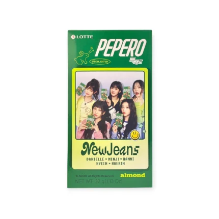 Lotte Pepero New Jeans Almond 10x32g KOR
