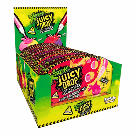 Product Bazooka Juicy Drop Xtreme Gummies - 12 x 57g