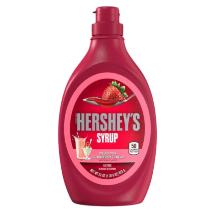 HERSHEY'S SIROOP AARDBEI GROOT 12 X 623 G