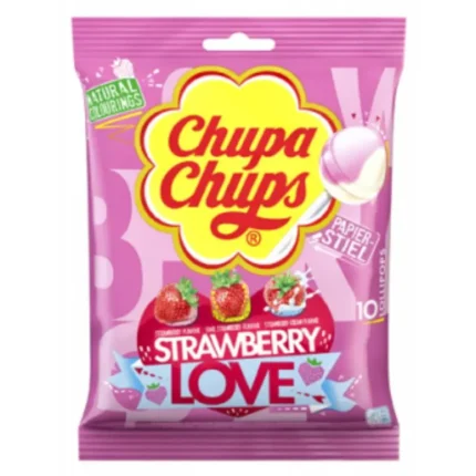 Chupa Chups Strawberry Love 12x120gr