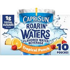 Capri Sun – roarin water tropical punch (177ml) USA 4×10 Pack