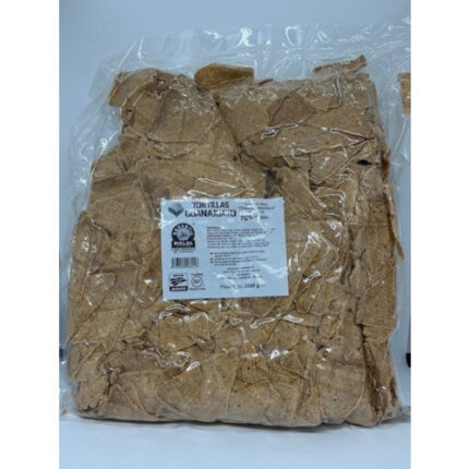 PRE-CUT CHIPOTLE CORN TORTILLA FOR FRYING 2.5 KG