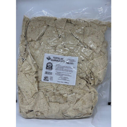 PRE-CUT CACTUS CORN TORTILLA FOR FRYING 2.5 KG