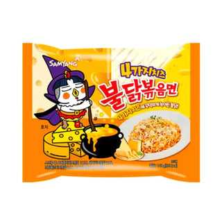 SAMYANG RAMEN 4 FLAVORS CHEESE FIRE CHICKEN NOODLE 32 X 145G