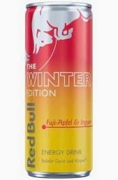 Red Bull Energy Drink Winter Edition Fuji Apple Ginger 24 x 250