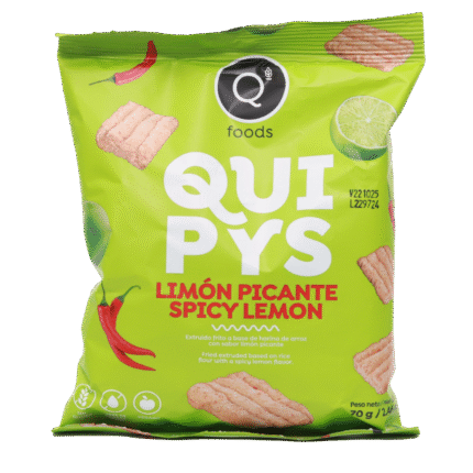 Quipys Spicy Lemon Flavored Snack 15x70 g