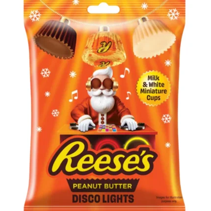 Reese’s DJ Santa Peanut Butter Cups (Milk & White Chocolate) 20 x 62g
