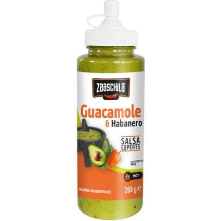 Zaaschila Creamy Guacamole & Habanero 6 x 265g