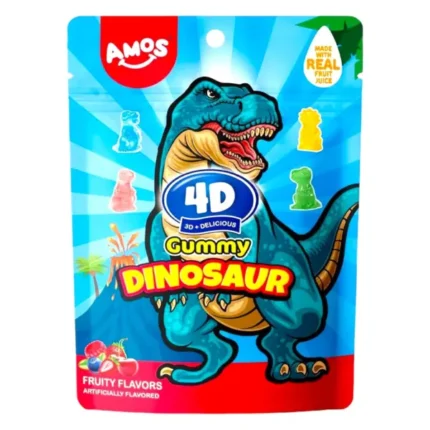 Amos Peelerz Dinosaur Fruity 12x65 gr