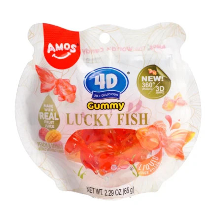 Amos Peelerz 12x60gr Lucky Fish peach Mango