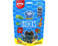 Amos Peelerz 12x72gr  Blocks Mixed Fruits