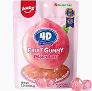 Amos 4D Burst Peach 12x65 g