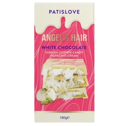 PATISLOVE DUBAI WHITE CHOCOLATE ANGEL'S HAIR 10 X 180G