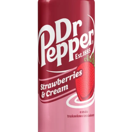 DR PEPPER STRAWBERRIES & CREAM 24 X 330ML