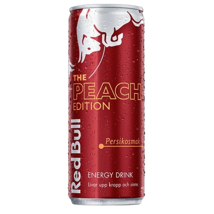 RED BULL ENERGY DRINK PERZIK 24 X 250 ML