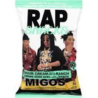 RAP SNACKS MIGOS SOUR CREAM RANCH 12 x 71g (