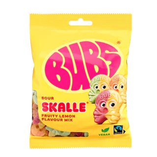BUBS GODIS ZURE SCHEDELS 16 X 90 G