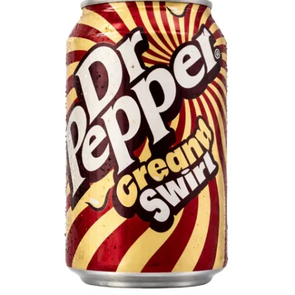 DR PEPPER CREAM SWIRL 24 X 330ML