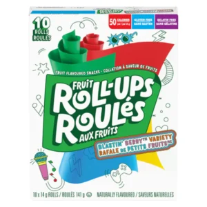 BETTY CROCKER ROLL UPS BLASTIN BERRY 10 X 141G