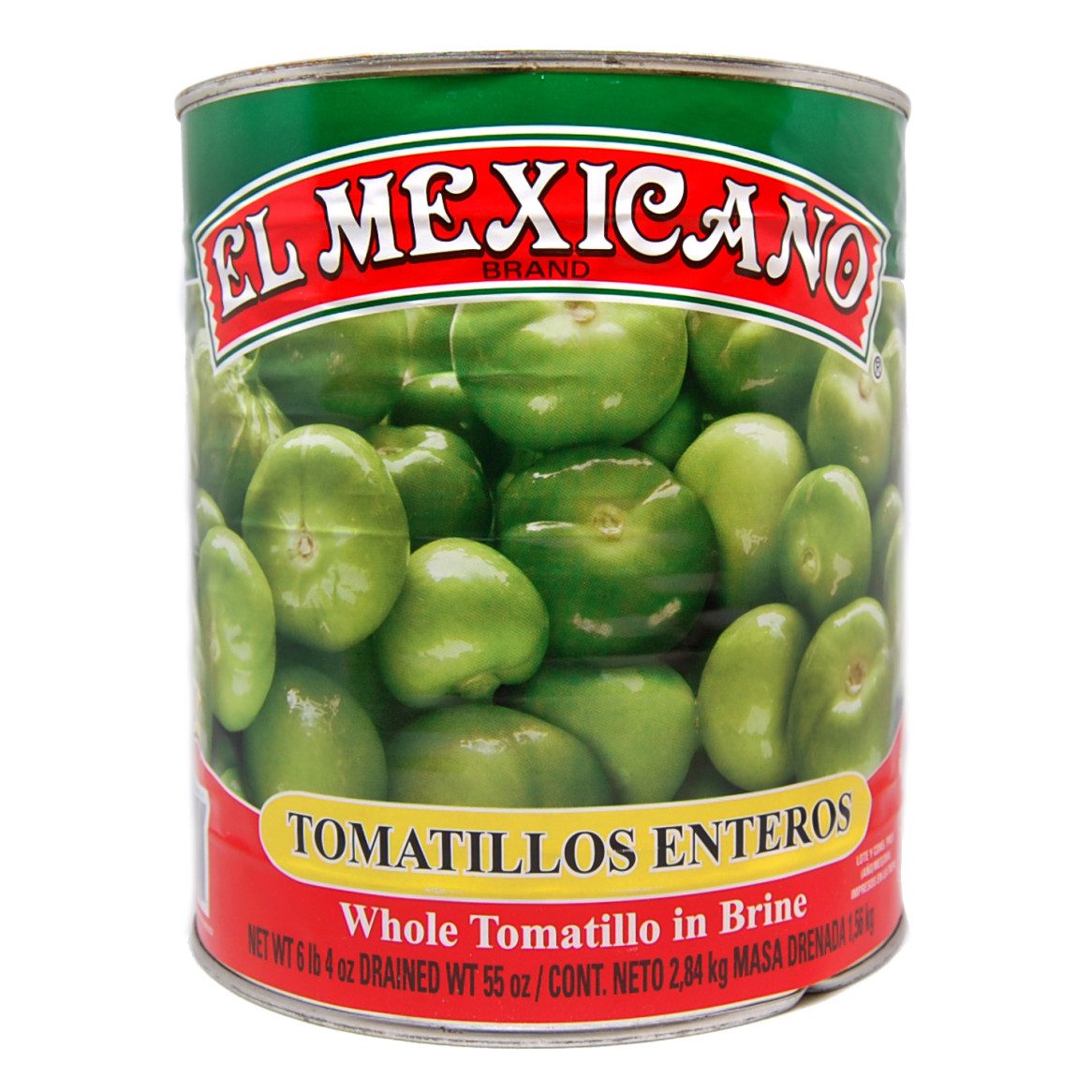El Mexicano Tomatillo Whole 2.8kg