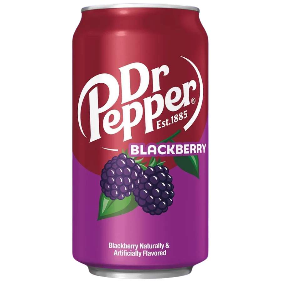 DR PEPPER BLACKBERRY 12 X 355ML
