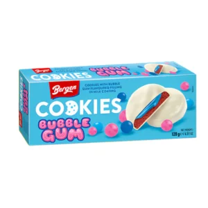 BERGEN BUBBLE GUM COOKIES 18 X 128G