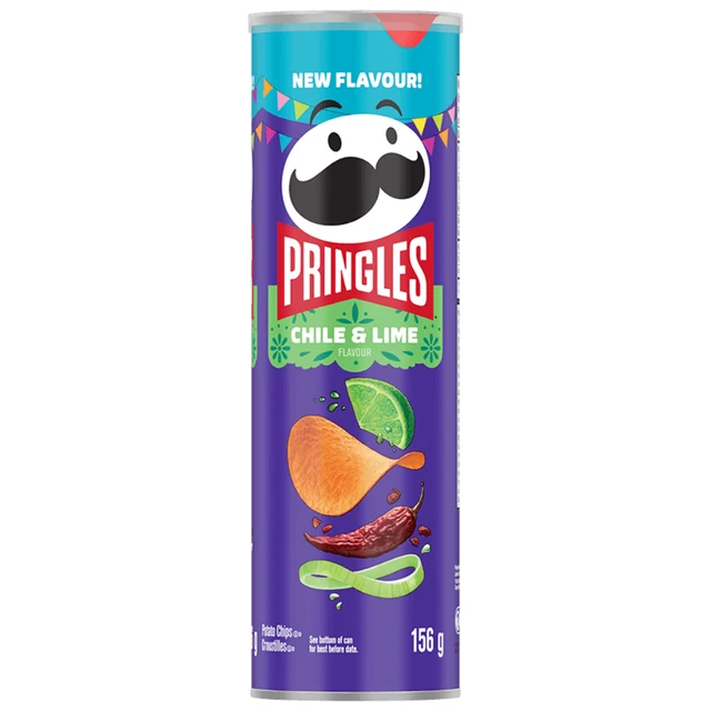 PRINGLES CHILE & LIME 14 X 156G