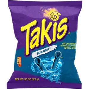 TAKIS BLUE HEAT 20x(92.3g) / 20 PER CASE Made in USA