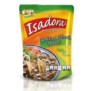Isadora Black Refried Beans 12x400g