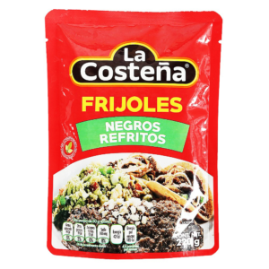 La Costena Refried Black Beans Pouch 220g
