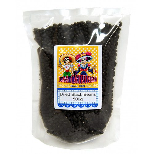 LAS CATRINAS BLACK BEANS DRIED 500G