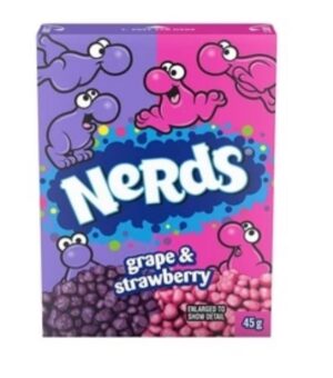 Nerds Grape Strawberry 10x36x46g