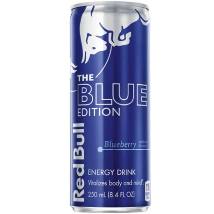 RED BULL ENERGY DRINK BLUE EDITION BLUEBERRY 12 X 250ML