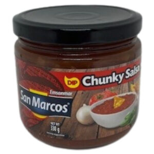 SAN MARCOS CHUNKY SALSA MEDIUM 12 X 330G