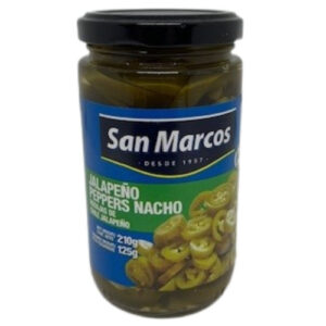 San Marcos Jalapeno Nacho Slices 6 x 215g