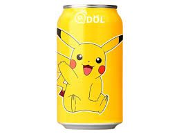 QDol Pokemon Pikachu Original Sparkling Water 24x330ml CHN