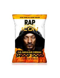 RAP SNACKS SNOOP DOGG BQQ CHEDDAR 12 x 71g