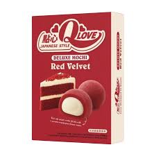 QLOVE RED VELVET MOCHI 24 x 168g