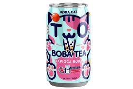 Boba Cat Milk Original Tapioca Bubble Tea 24 x 315ml TWN