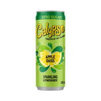 CALYPSO SPARKLING LEMONADE APPLE OASIS ZERO SUGAR 12 X 330ML