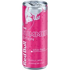 Red Bull Energy Drink The Summer Edition White Peach 24 x 250m