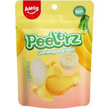 Amos Peelerz Gummy Banana 24 x 65g