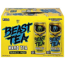 Monster – The Beast Nasty Beast Hard Tea Variety Pack 6% alcohol 24x355ml USA