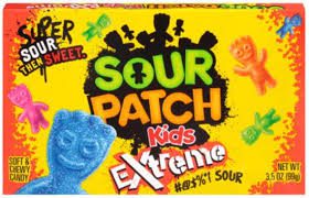Sour Patch Kids Extreme Theater Box 12x99gr