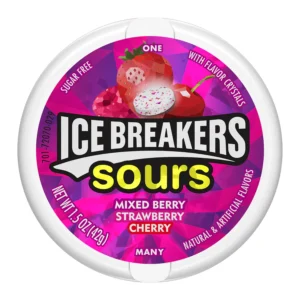ICE BREAKERS SOURS BERRY 8 X 42G