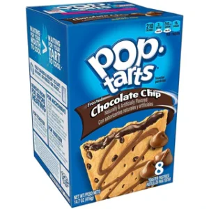 KELLOGG'S POP TARTS FROSTED CHOCOLATE CHIP 12 X 384G