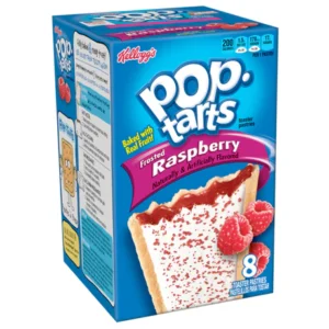 KELLOGG'S POP TARTS FROSTED RASPBERRY 12 X 384G