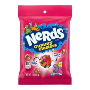 Nerds Gummy Clusters Rainbow 12x85gr